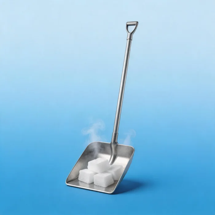 Dry Ice Handling Shovel