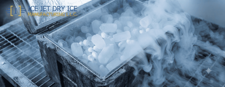 dry ice manufacturer dry ice suppliers UAE IceJet Dubai same day delivery