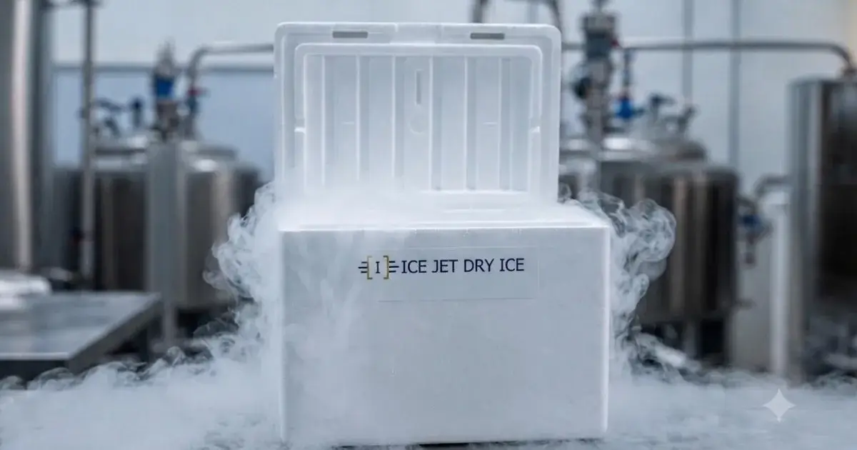 Insulated styrofoam shipping box for cold chain in Dubai