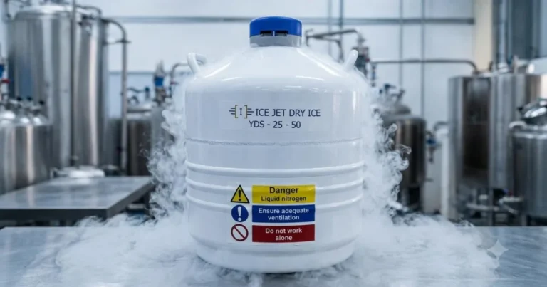 Liquid nitrogen cryogenic storage tank available for sale in Dubai