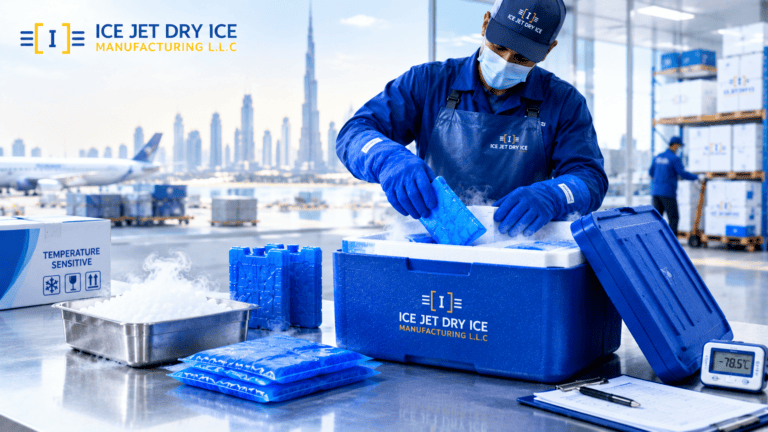 cold chain packaging - Ice Jet UAE